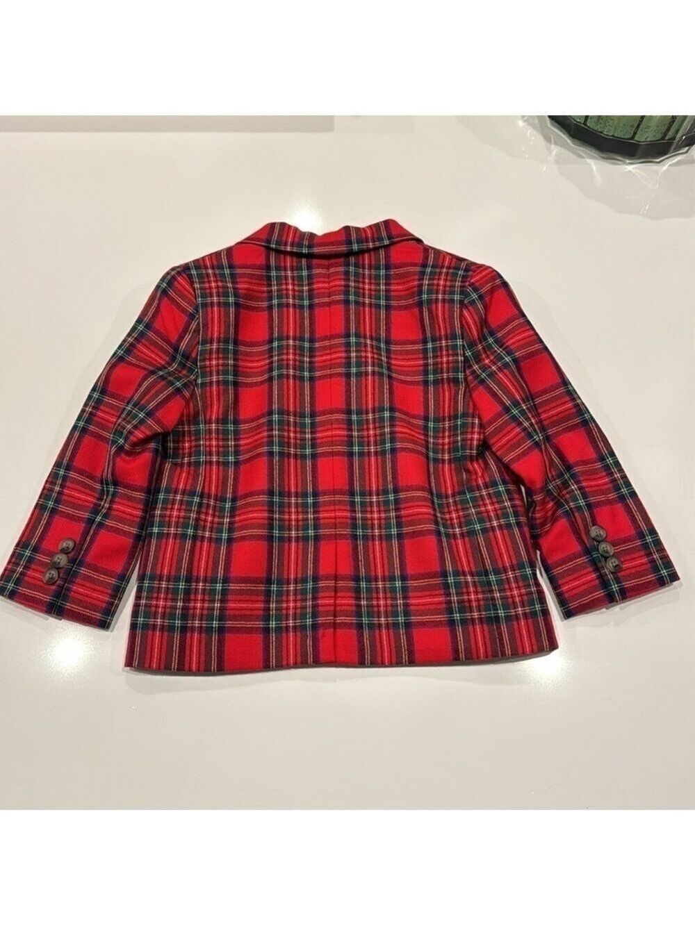 Janie and Jack Blazer Tartan 18 to 24 Months - Picture 3 of 5